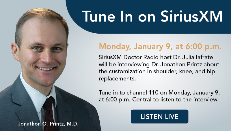 Tune In on SiriusXM Monday, January 9, at 6:00 p.m.
