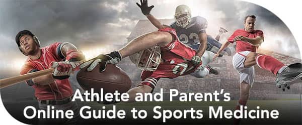 Online Guide to Sports Medicine Banner