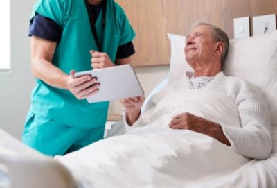 patient being treated